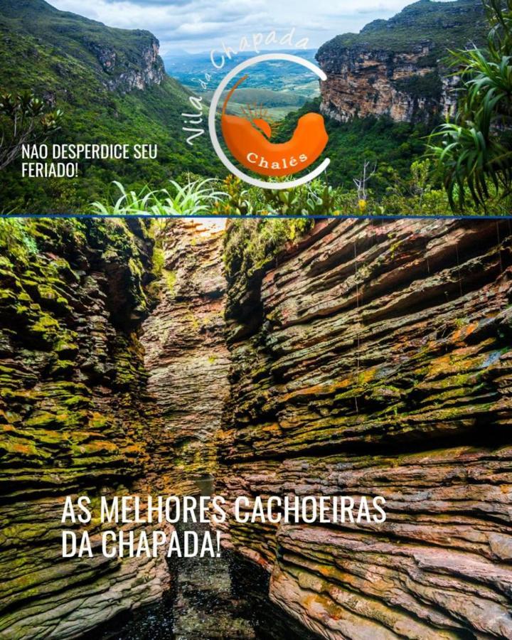 Chale Villa Da Chapada Ібікуара Екстер'єр фото